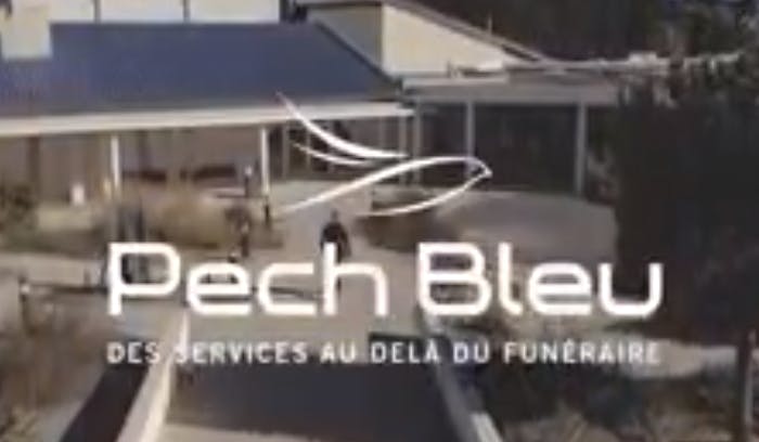 Photographie de la Pompes funèbres Clea-Pech Bleu de la ville de Montagnac