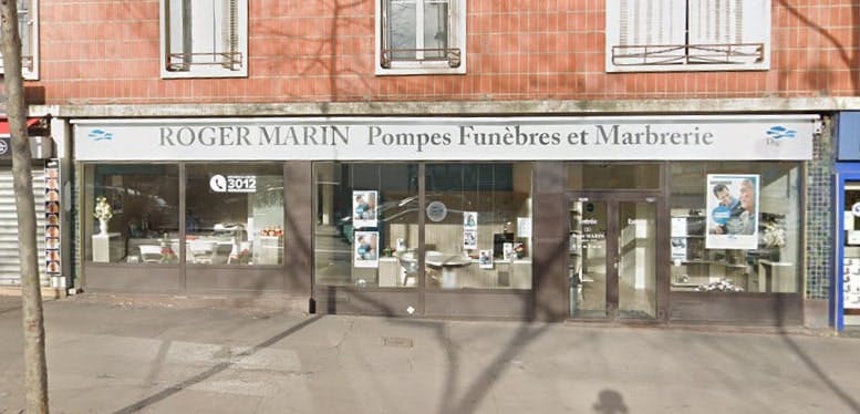 Photographies Pompes Funèbres Marberie Roger Marin de Paris