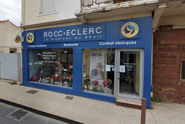Photographies des Pompes Funèbres Roc'Eclerc à Frontignan