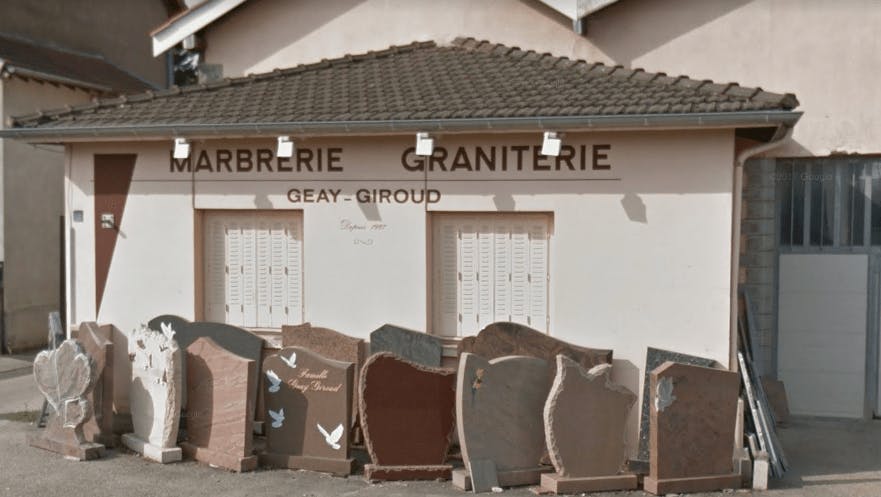 Photographie de la Marbrerie Geay Giroud à Saint-Martin-en-Haut