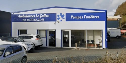 Photographie de la Pompes Funèbres Le Galeze de Languidic