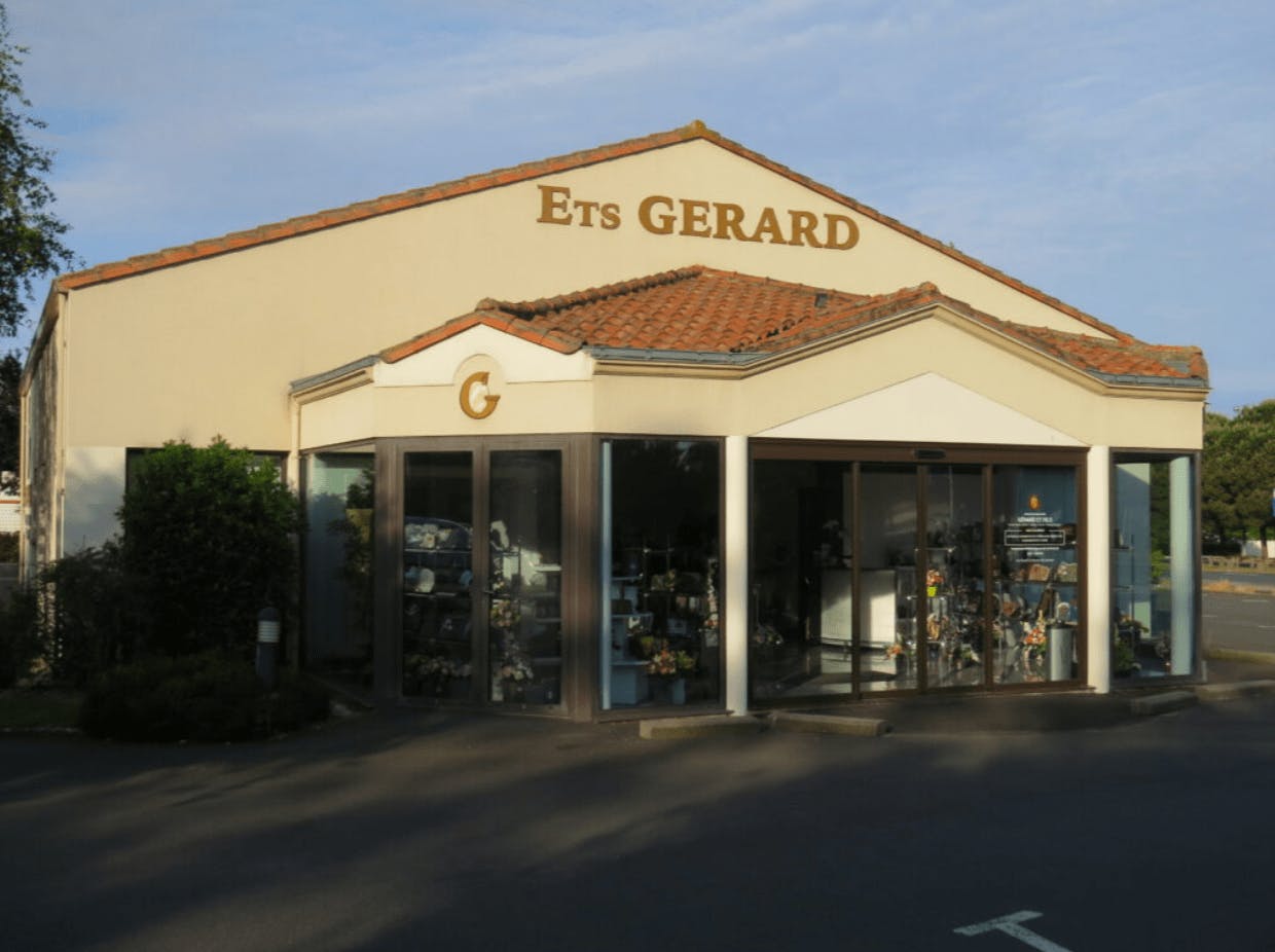 Photographie de la Pompes Funèbres Gérard et Fils de Vallet