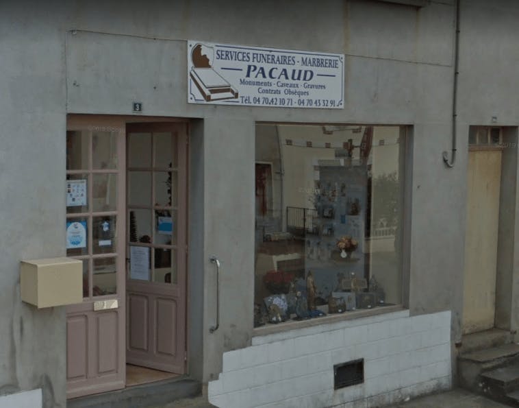 Photographie Pompes Funèbres Pacaud de Saint-Léon  