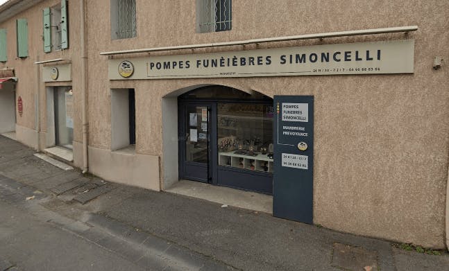 Photographie Simoncelli Pompes Funèbres et Marbrerie d'Avignon