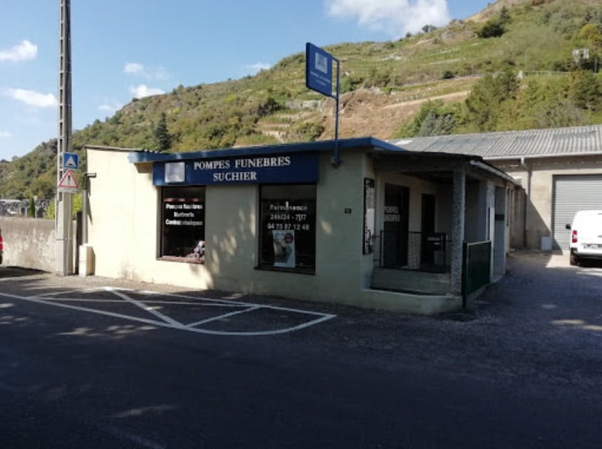 Photographies des Pompes Funébres Marbrerie Suchier à Tournon-sur-Rhône