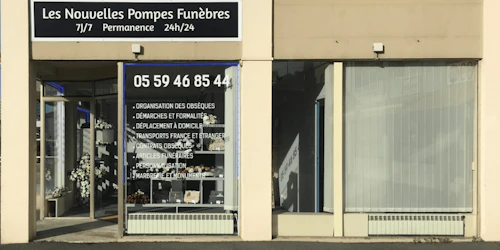 Photographie Les Nouvelles Pompes Funèbres de Bayonne