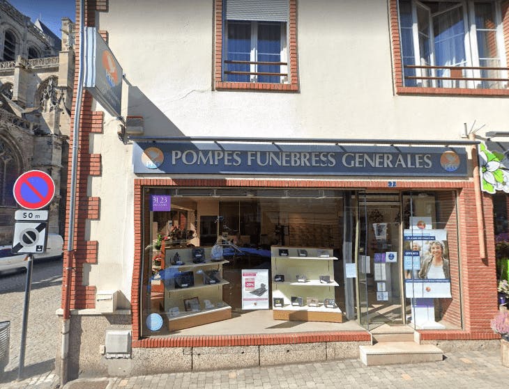 Photographie de la Pompes Funèbres Générales à Gisors