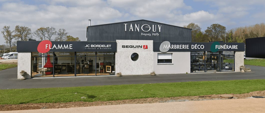 Photographie de la Marbrerie Tanguy à Lanvollon