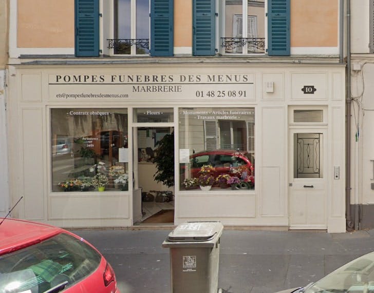 Photographies des Pompes Funèbres des Menus à Boulogne-Billancourt