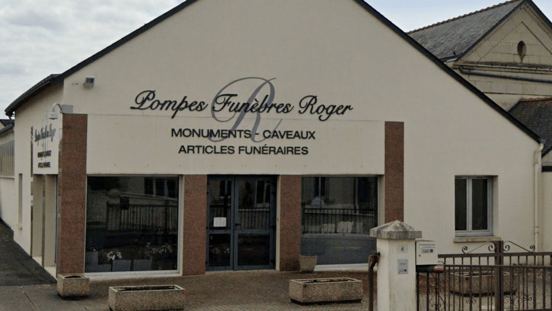 Photographie de la Pompes Funèbres - Marbrerie Roger de la ville de Chacé