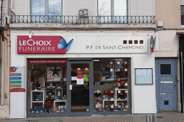 Photographie Pompes Funèbres PF de Saint Chamond de Saint-Chamond