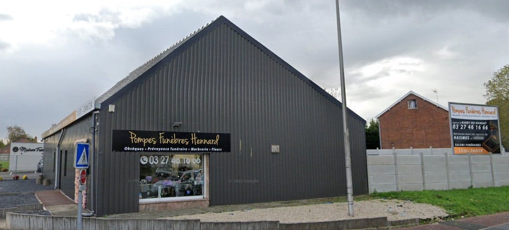 Photographie de la Pompes Funèbres Hennard d'Aubry-du-Hainaut