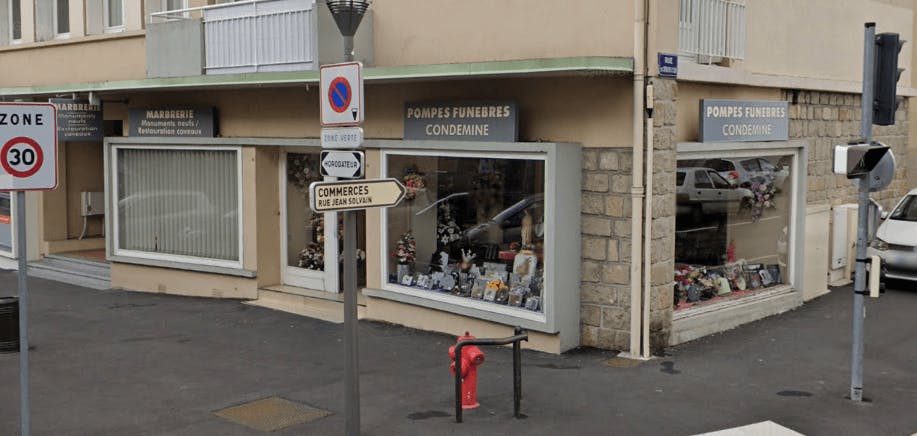 Photographie de la Pompes Funèbres Condemine à Puy-en-Velay