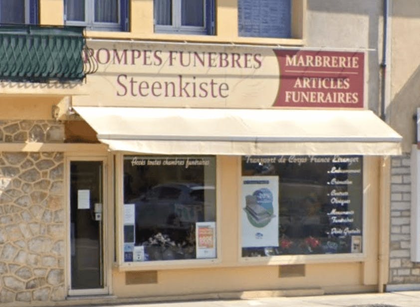 Photographie de la Pompes Funèbres et Marbrerie Steenkiste de Château-Arnoux-Saint-Auban