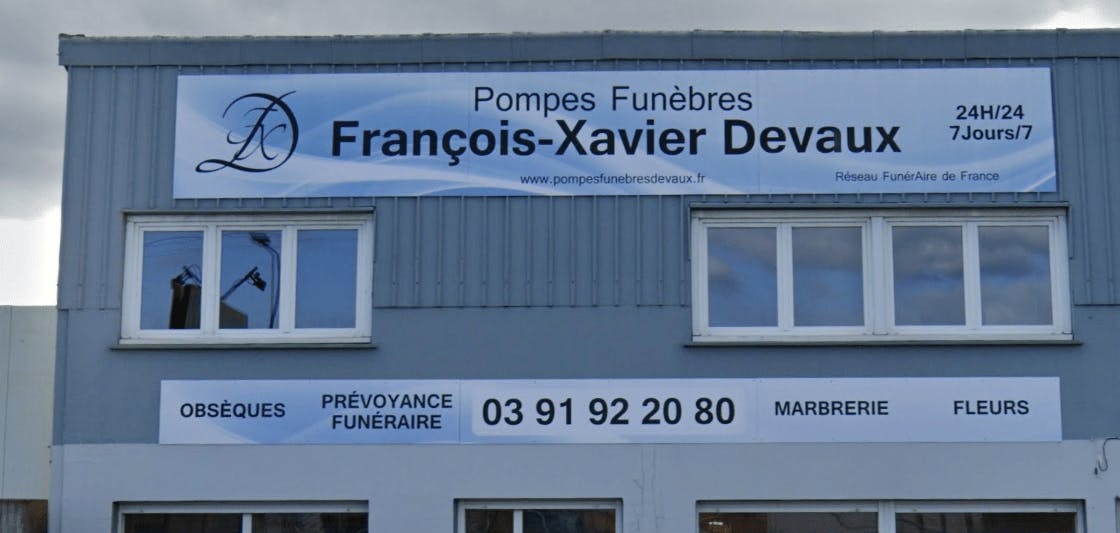 Photographie de la Pompes Funèbres Francois Xavier DEVAUX de la ville de Saint-Martin-au-Laërt
