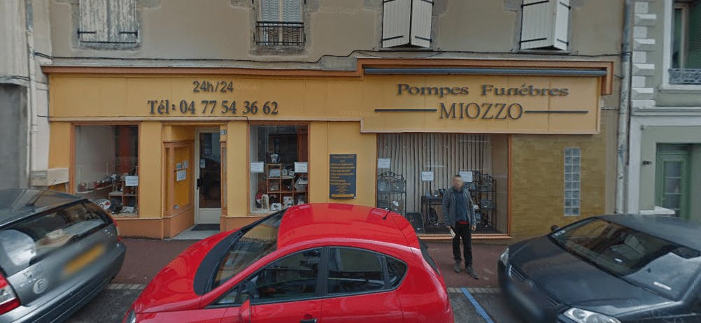 Photographie de la Pompes Funèbres Miozzo à Chazelles-sur-Lyon