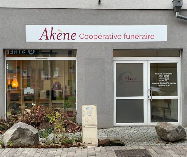 Photographie de l'Akène Coopérative funéraire de Strasbourg
