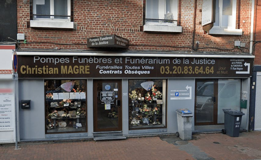Photographie Pompes Funèbres De La Justice de Lys-lez-Lannoy
