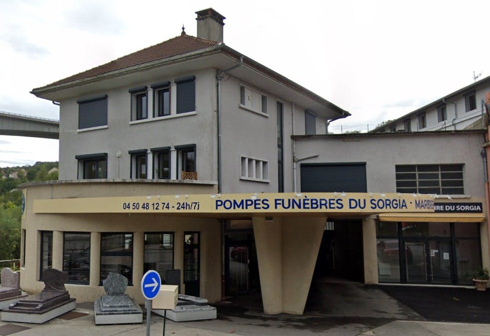 Photographie de la Pompes Funèbres et Marbrerie Sorgia de Bellegarde-sur-Valserine
