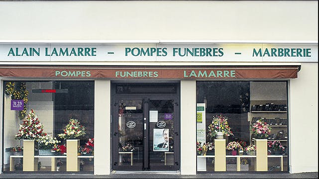 Photographie Pompes Funèbres et Marbrerie Lamarre Soissons