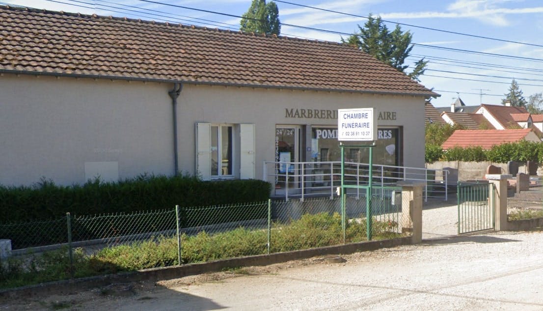 Photographies des Pompes funèbres Marbrerie Degrigny à Chécy