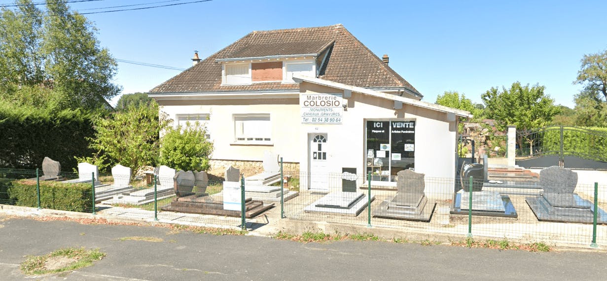 Photographie Marbrerie COLOSIO de Châtillon-sur-Indre