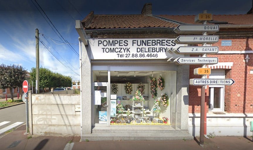 Photographies des Pompes Funebres Tomczyk Delebur à Waziers