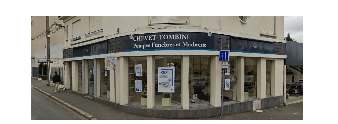 Photographie de la Pompes Funèbres et Marbrerie Chevet-Tombini à Saint-Etienne