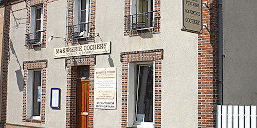 Photographie de Pompes Funèbres et Marbrerie Cochery de Courtalain
