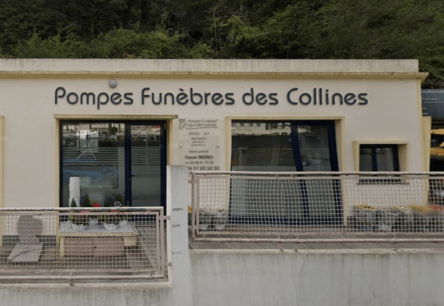 Photographie de la Pompes Funèbres des Collines Niçoises de Saint-André-de-la-Roche