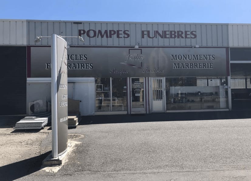 Photographie de la Pompes Funèbres Fabry à La Rodez