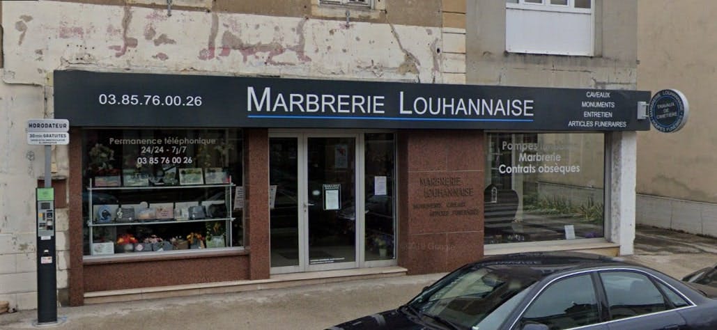 Photographie de la Marbrerie Louhannaise de Louhans