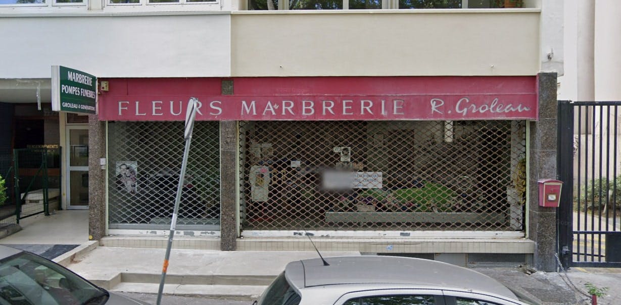 Photographies des Pompes Funèbres Marbrerie C. Groleau à Paris