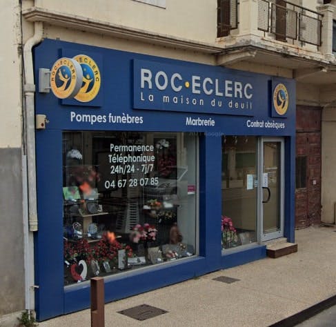 Photographies des Pompes Funèbres Roc'Eclerc à Frontignan