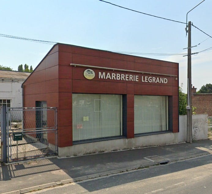Photographies des Pompes Funèbres Marbrerie Legrand Druart à Cambrai