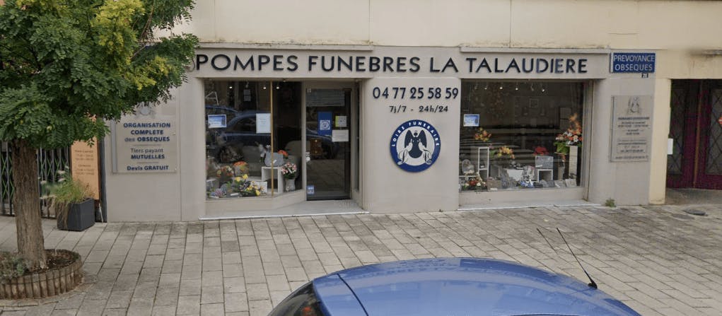 Photographie de la Pompes Funèbres Loire Funéraire à La Talaudière