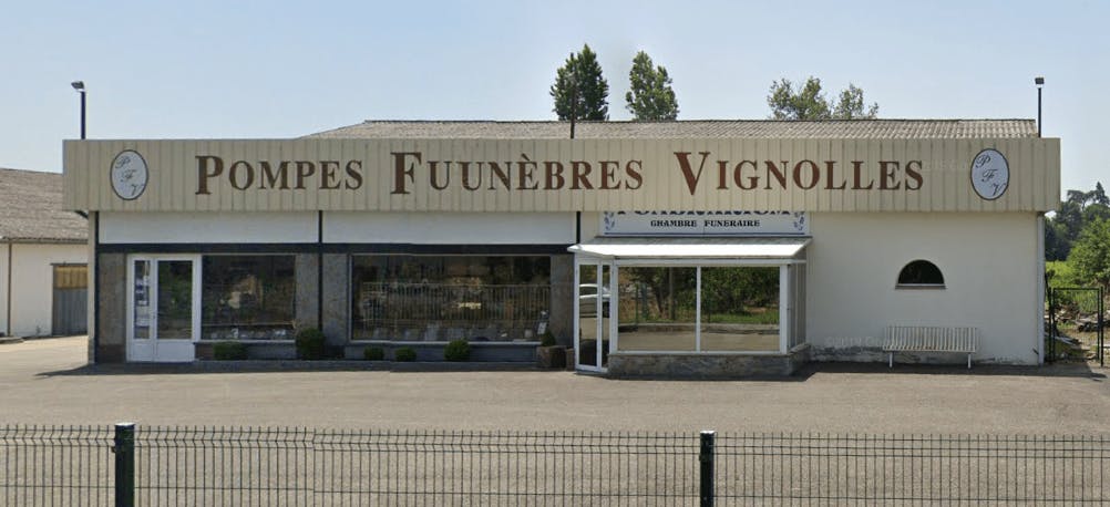 Photographie de la Pompes Funèbres Vignolles de Saint-Nicolas-de-la-Grave
