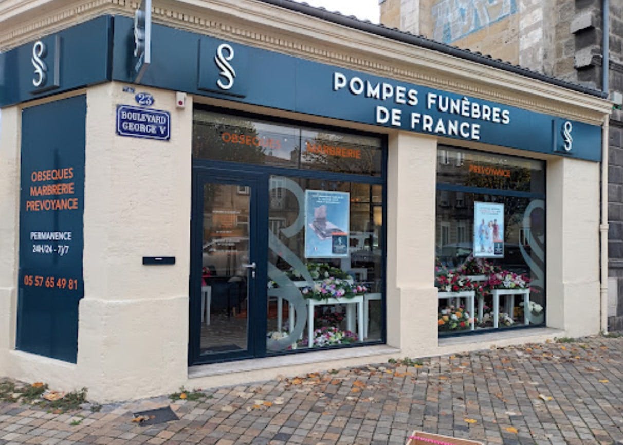 Photographie de Pompes Funèbres de France de Bordeaux