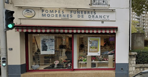 Photographie de la Pompes Funèbres et Marbrerie Moderne de Drancy à Drancy