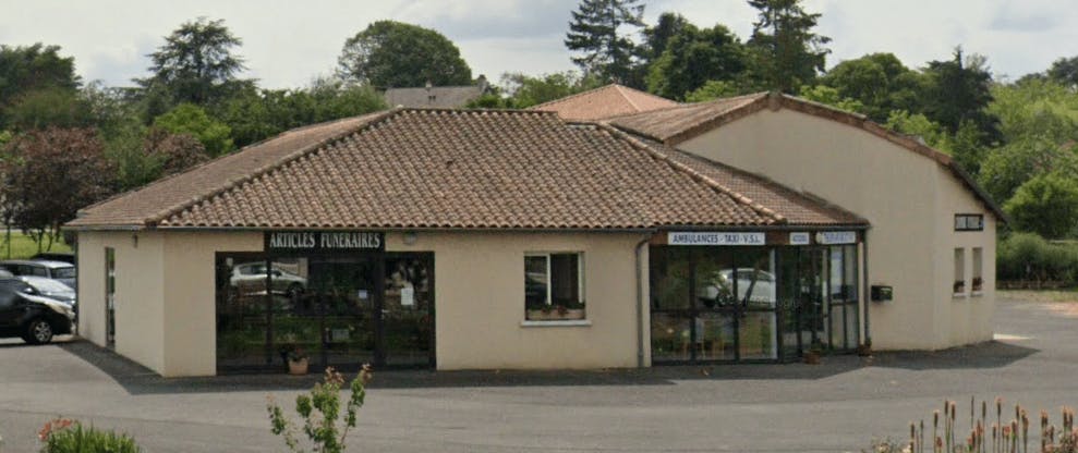 Photographie de la Pompes Funèbres Alamichel à Lussac-les-Châteaux