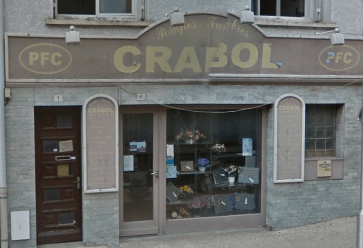 Photographie de la Pompes Funèbres CRABOL de la ville de Bram