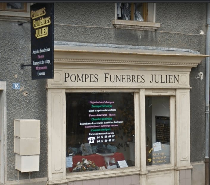Photographie de Pompes funèbres Julien de Craponne-sur-Arzon