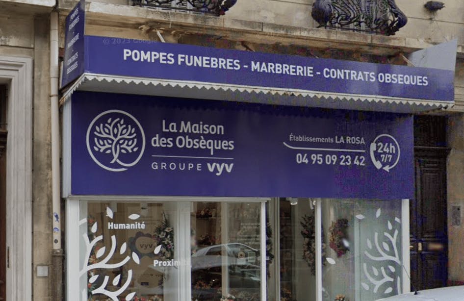 Photographie de la Pompes funèbres La Maison des Obsèques Ets La Rosa de Marseille
