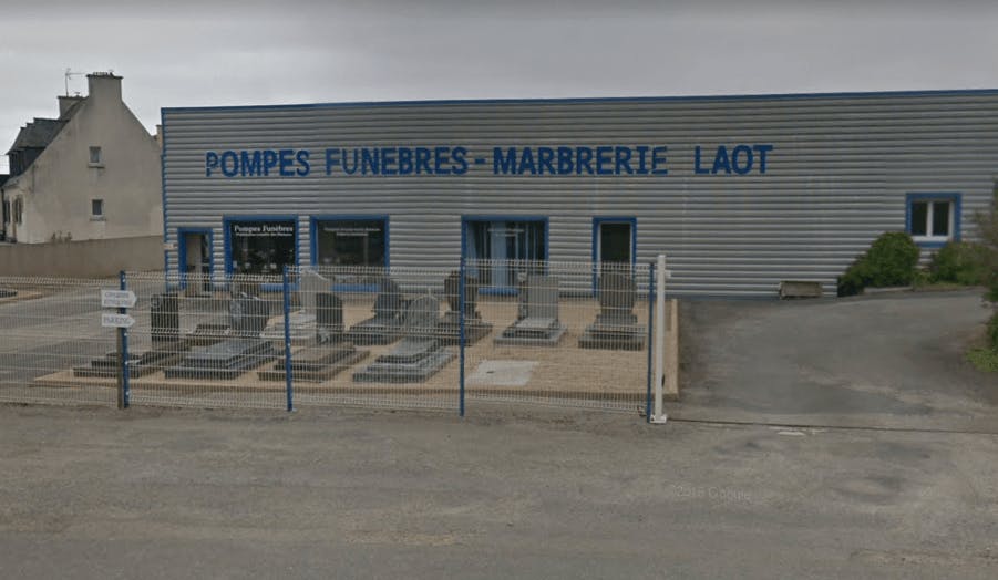 Photographie de la Pompes Funèbres et Marbrerie Laot à Lampaul-Ploudalmézeau