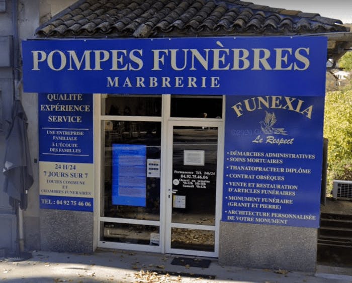 Photographie FUNEXIA Pompes Funèbres de Forcalquier