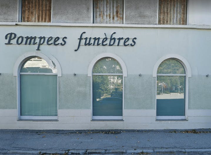 Photographie Pompe Funèbres de la Vanoise de Modane