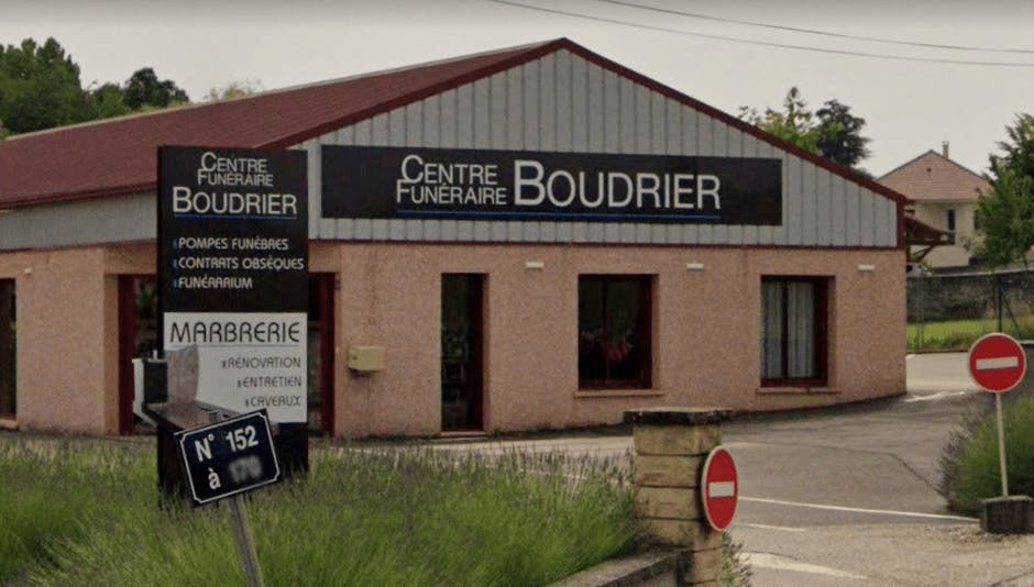Photographie de la Pompes Funèbres Boudrier à Morestel