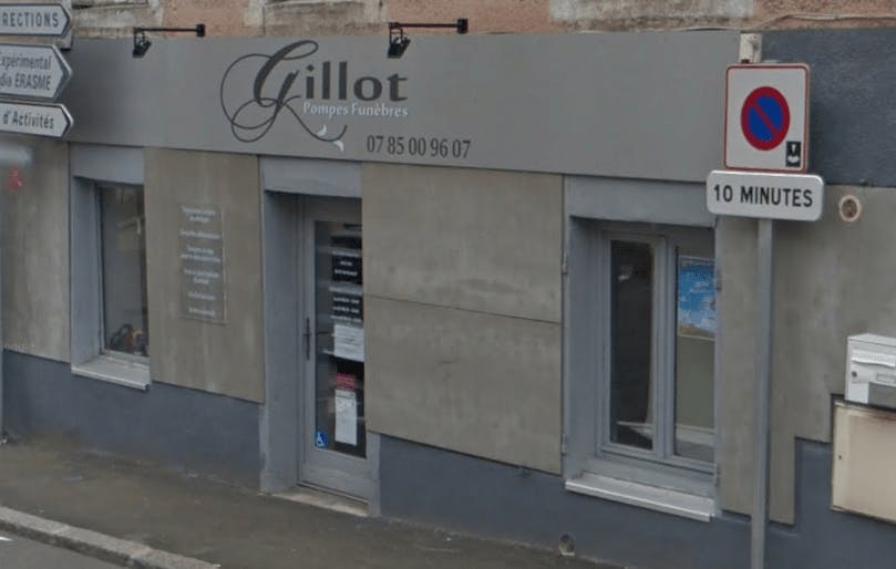 Photographie de la Pompes Funèbres Gillot à Saint-Laurent-de-Chamousset
