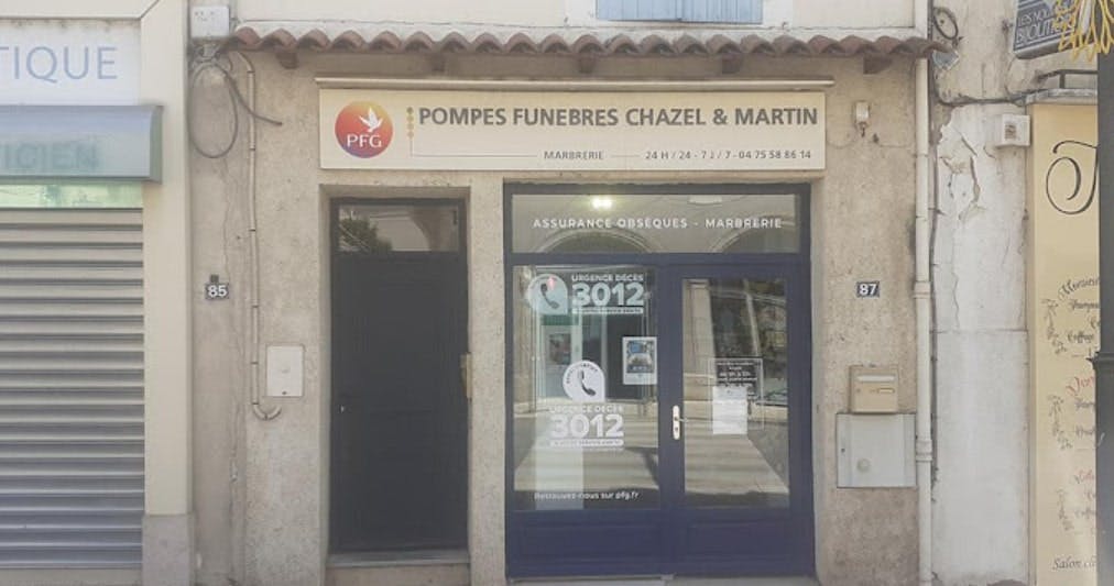 Photographie de Pompes Funèbres et Marbrerie Chazel Martin - PFG de Loriol-sur-Drôme