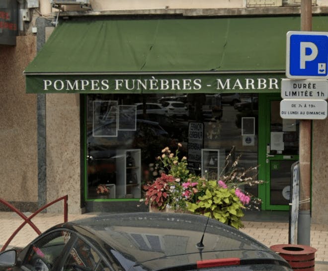 Photographie Pompes Funèbres et Marbrerie Chazel Martin du Pouzin
